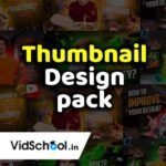 Trending Thumbnail designing assets pack free download